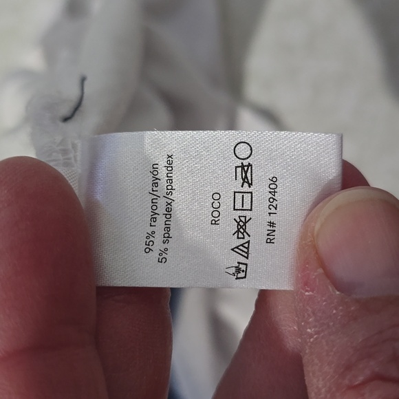 Venus Blue‎ and White Women's Tank Top Size Medium - Picture 8 of 11